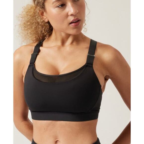 Athleta Ultimate Adjustable‎ Sports Bra in Black - Picture 1 of 9